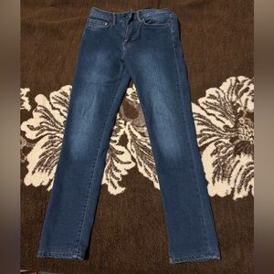 H&M skinny dark blue jeans